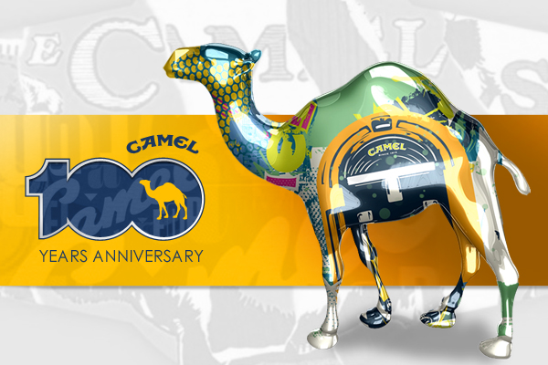 Camel100 Anniversary Logo